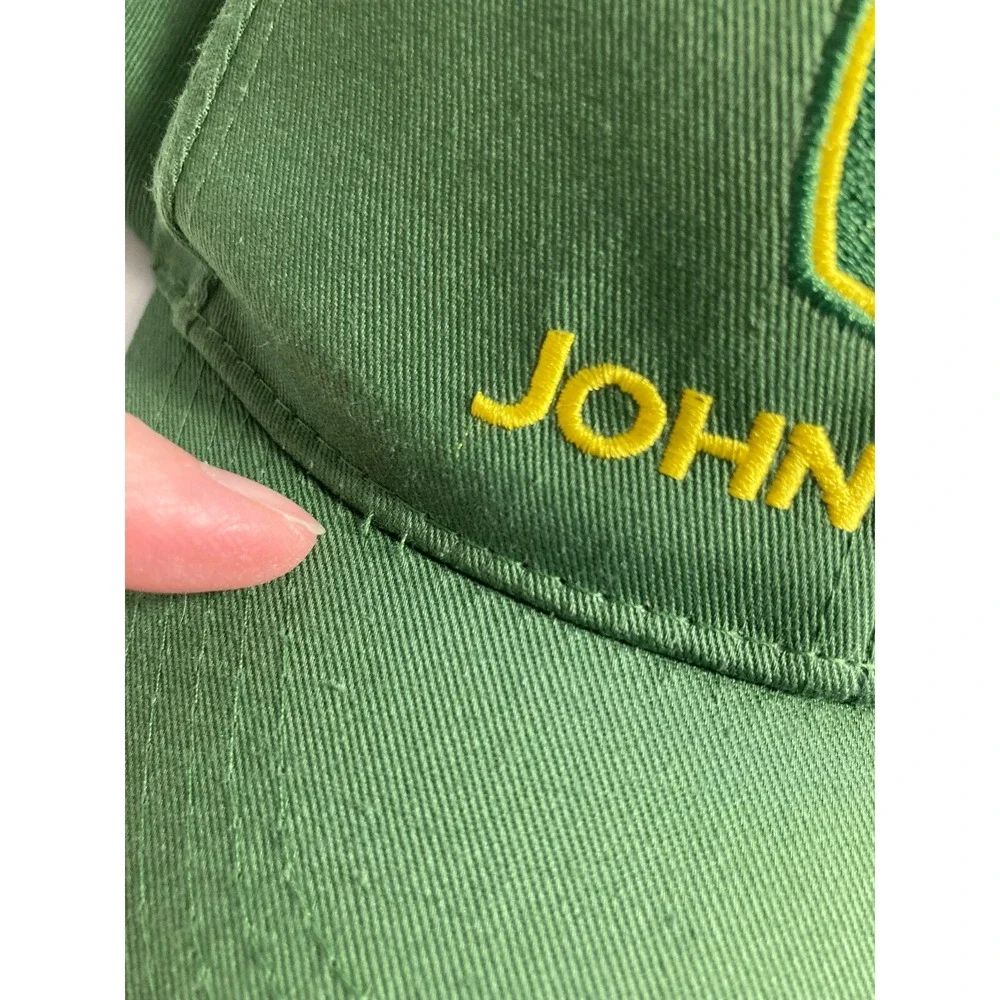John Deere Hat Cap Green Adjustable 